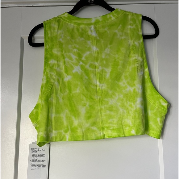 NWT Lululemon All Yours Crop Tank *Tie Dye - Picture 4 of 6